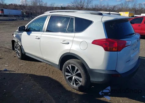 2015 Toyota Rav4 Limited z USA, uszkodzony, nr VIN 2T3DFREV4FW293236